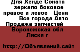 Для Хенде Соната2 зеркало боковое правое и левое › Цена ­ 1 400 - Все города Авто » Продажа запчастей   . Воронежская обл.,Лиски г.